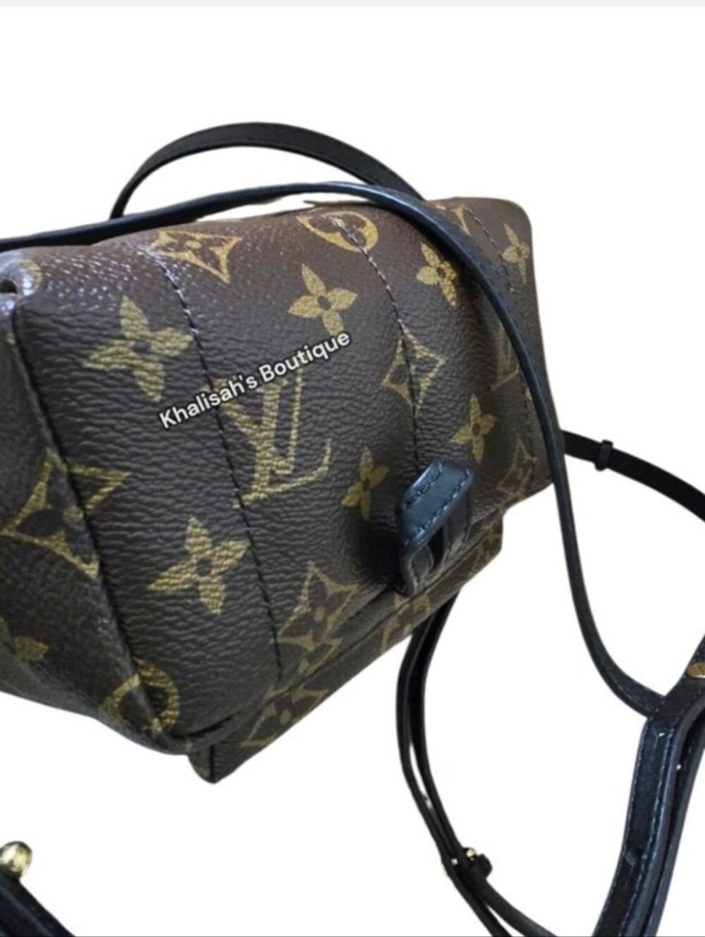 Like New & Authentic Louis Vuitton PALM MONOGRAM SPRINGS MINI NO SIGNS OF USE - Picture 8 of 16